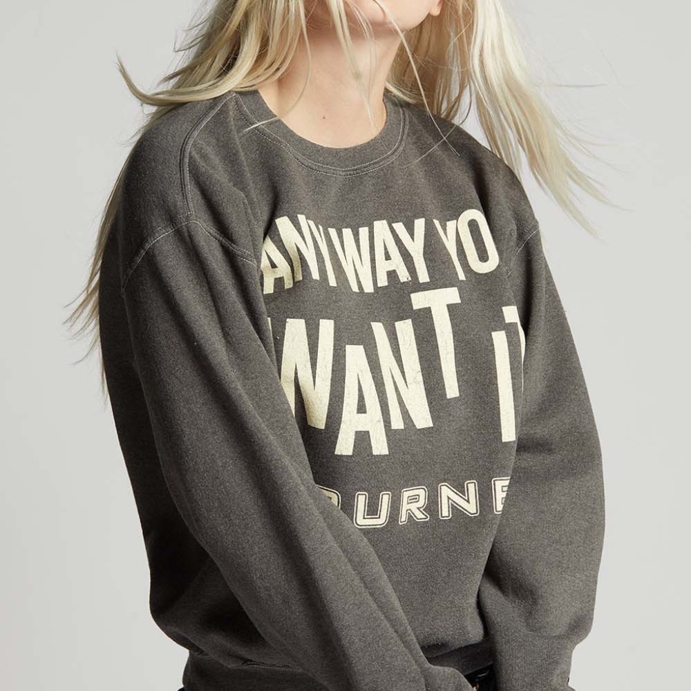Recycled Karma Journey Any Way You Want It Sweatshirt - Picture 2 of 6